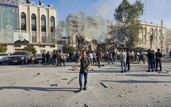 شبکه العربیه از حمله اسرائیل به ساختمانی در نزدیکی سفارت جمهوری اسلامی در دمشق خبر داد