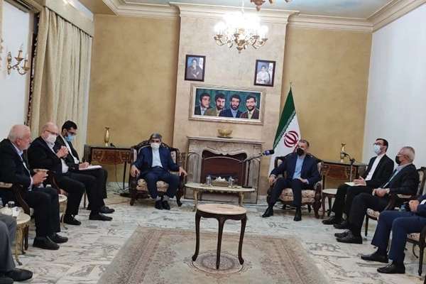 Iran's Foreign Minister Meets With Palestinian Groups In Beirut