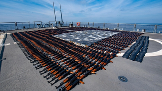 US Says To Counter Iranian Threat In Region, After Arms Seizure