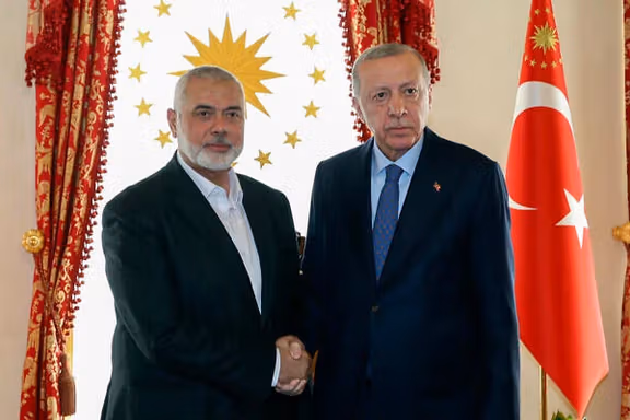 دیدار رییسجمهوری ترکیه با هنیه