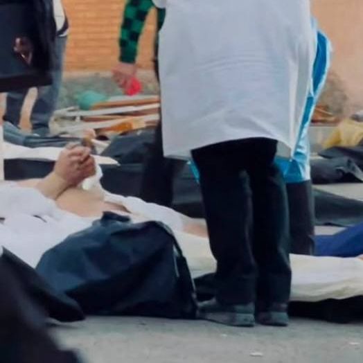 صور لـ"إيران إنترناشيونال" تظهر جثمان متظاهر في كهريزك مكبل اليدين