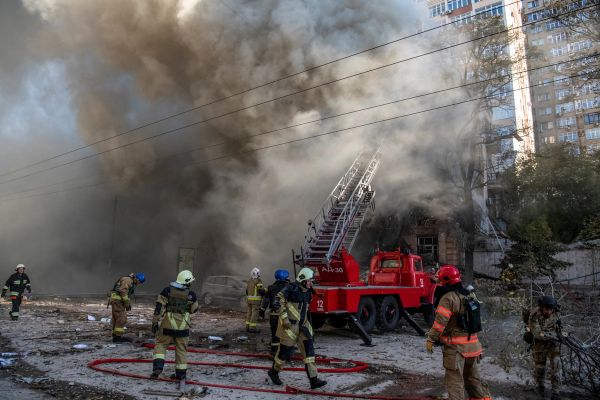 Russia Uses 27 Iranian Drones In Large-Scale Attack On Ukraine