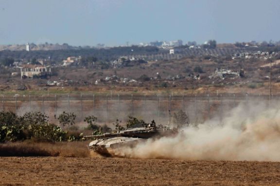 A tank manoeuvres on the Israeli side of the Israel-Gaza border, amid the ongoing conflict between Israel and the Palestinian Islamist group Hamas, in Israel, August 1, 2024.