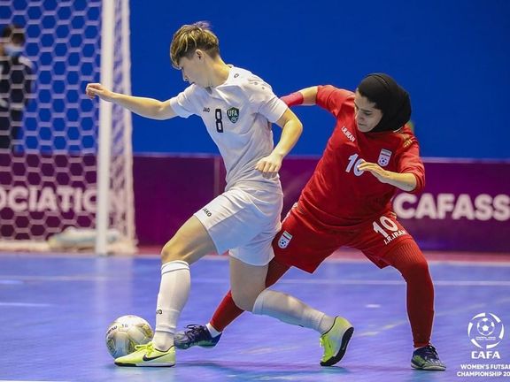 پیروزی تیم ملی فوتسال زنان ایران در اولین دیدار از تورنمنت کافا