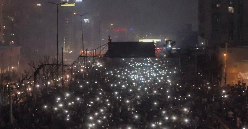 At least 1.5 million people took to Tehran streets on January 8, source says