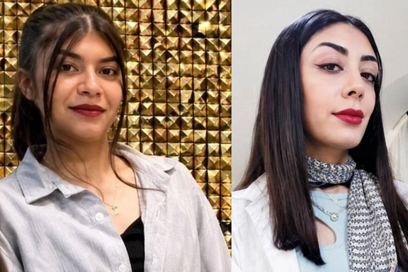 Setayesh (Behnoush) Sarabi (Left) and Neda Dadehjani (Right)