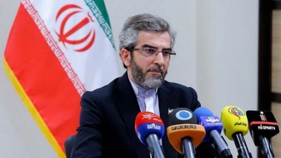 Ali Bagheri-Kani Iran's top nuclear negotiator