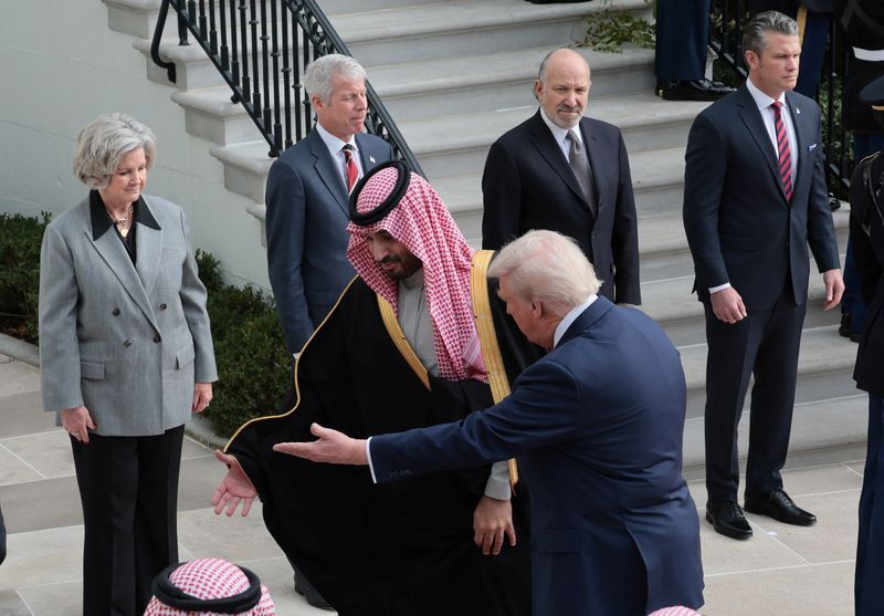 دیدار محمد بن سلمان با ترامپ در کاخ سفید، واشینگتن، ۱۸ نوامبر ۲۰۲۵