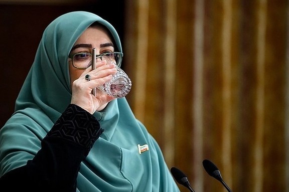 Iran's government spokeswoman Fatemeh Mohajerani