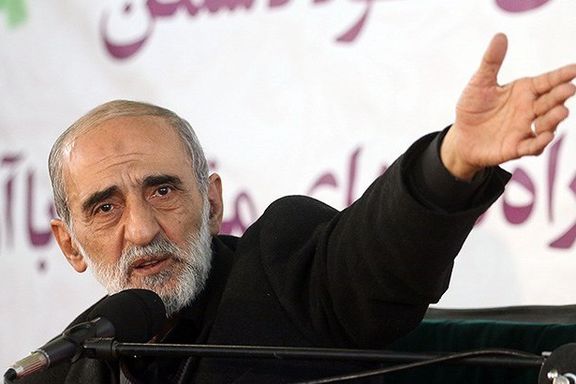 The firebrand editor of Kayhan Hossein Shariatmadari. File photo