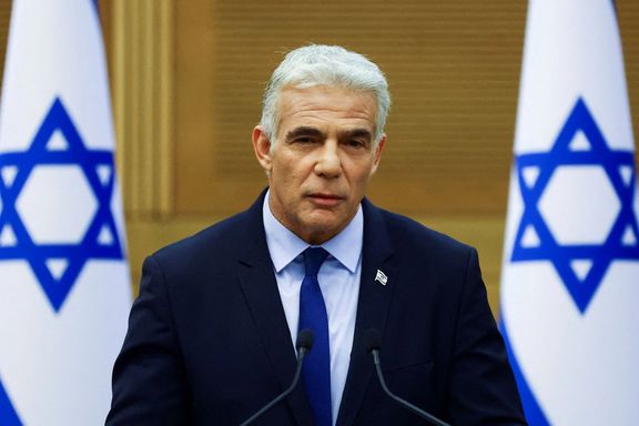 Israeli Prime Minister Yair Lapid