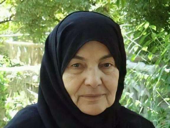 Nahdia Hashem Safi Al-Din, the mother of Hassan Nasrallah, the Secretary General of Hezbollah.