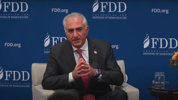 Exiled prince rejects military attack on Iran, calls for empowering people