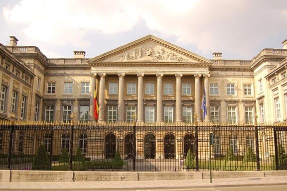 The Belgian parliament building