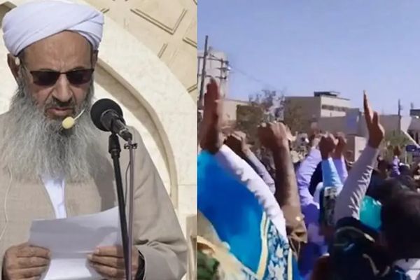 أهالي زاهدان إيران يتظاهرون في ذكرى الاحتجاجات.. وإمام أهل السنة: مقتل مهسا أميني مؤلم