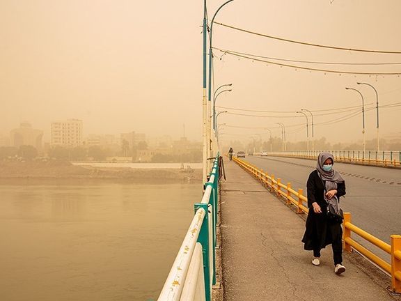 دانشگاه علوم پزشکی اهواز: گرد و غبار در خوزستان ۸۲۱ نفر را راهی مراکز درمانی کرد