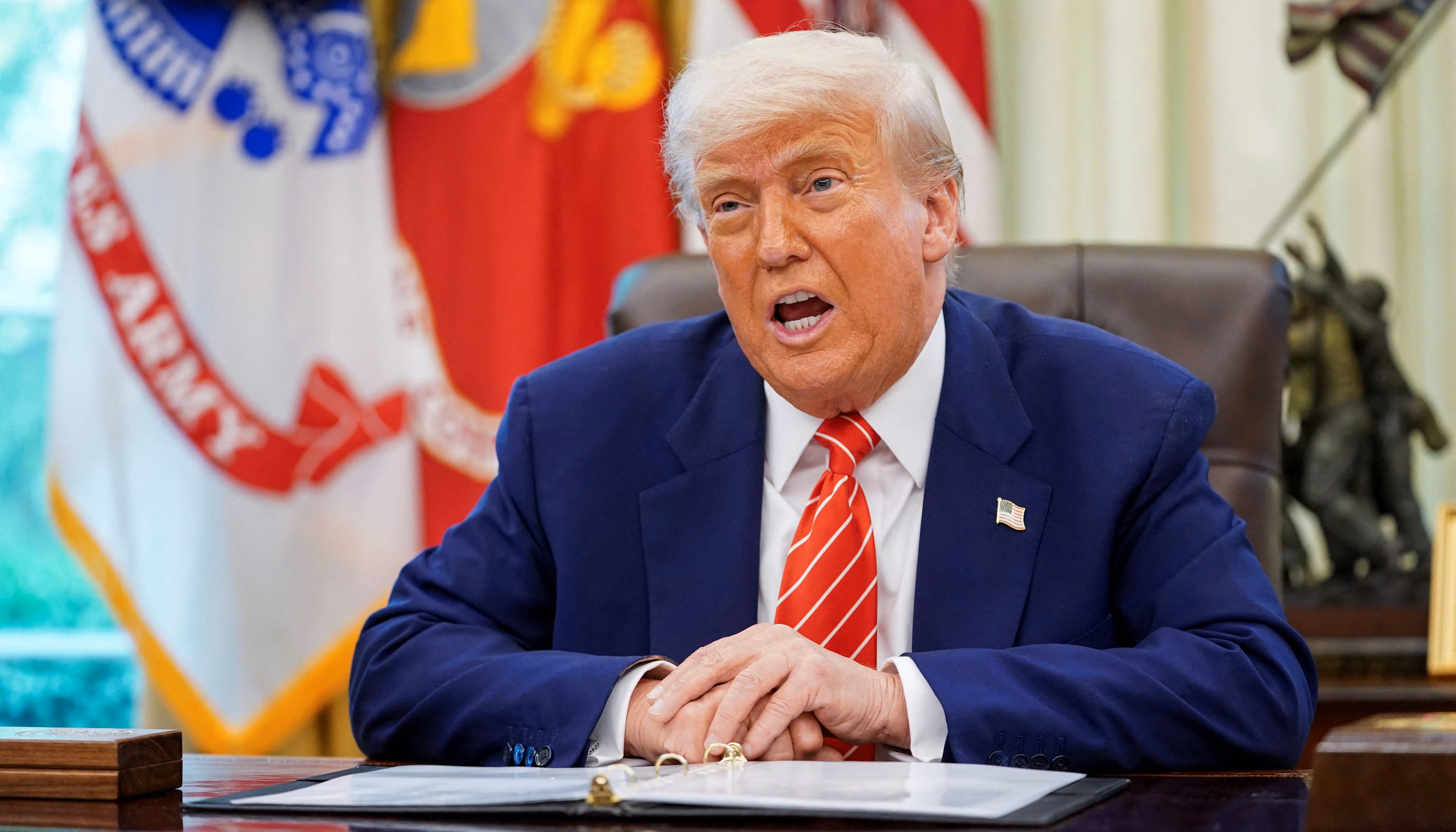 لم يستبعد إرسال قوات برية أميركية.. ترامب: "الهجوم الكبير" على إيران لم يبدأ بعد