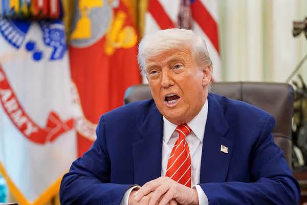 ترامپ مصاحبهای از خود بازنشر کرد که در آن خواستار تصاحب یکی از تاسیسات نفتی ایران شده بود