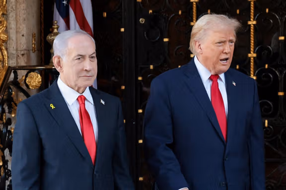 ترامپ در دیدار با نتانیاهو: تا اعتراضی در ایران شکل میگیرد به مردم تیراندازی میکنند