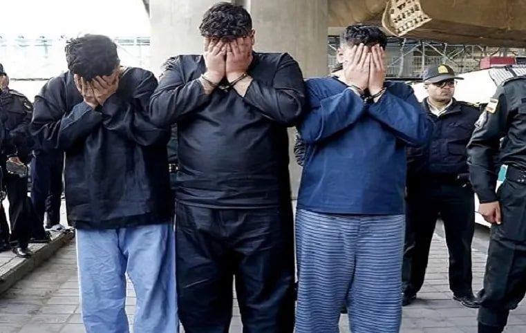 تصویر منتشر شده از متهمان
