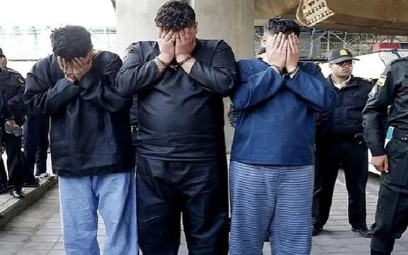 تصویر منتشر شده از متهمان