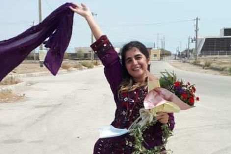 بنا بر اعلام رییس سازمان زندانها،سپیده قلیان، فعال مدنی زندانی، به مرخصی رفت