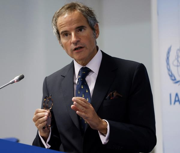 غروسي: طهران لم ترد على أسئلة الوكالة الذرية حتى الآن ولا يمكن الاستمرار في هذا للأبد