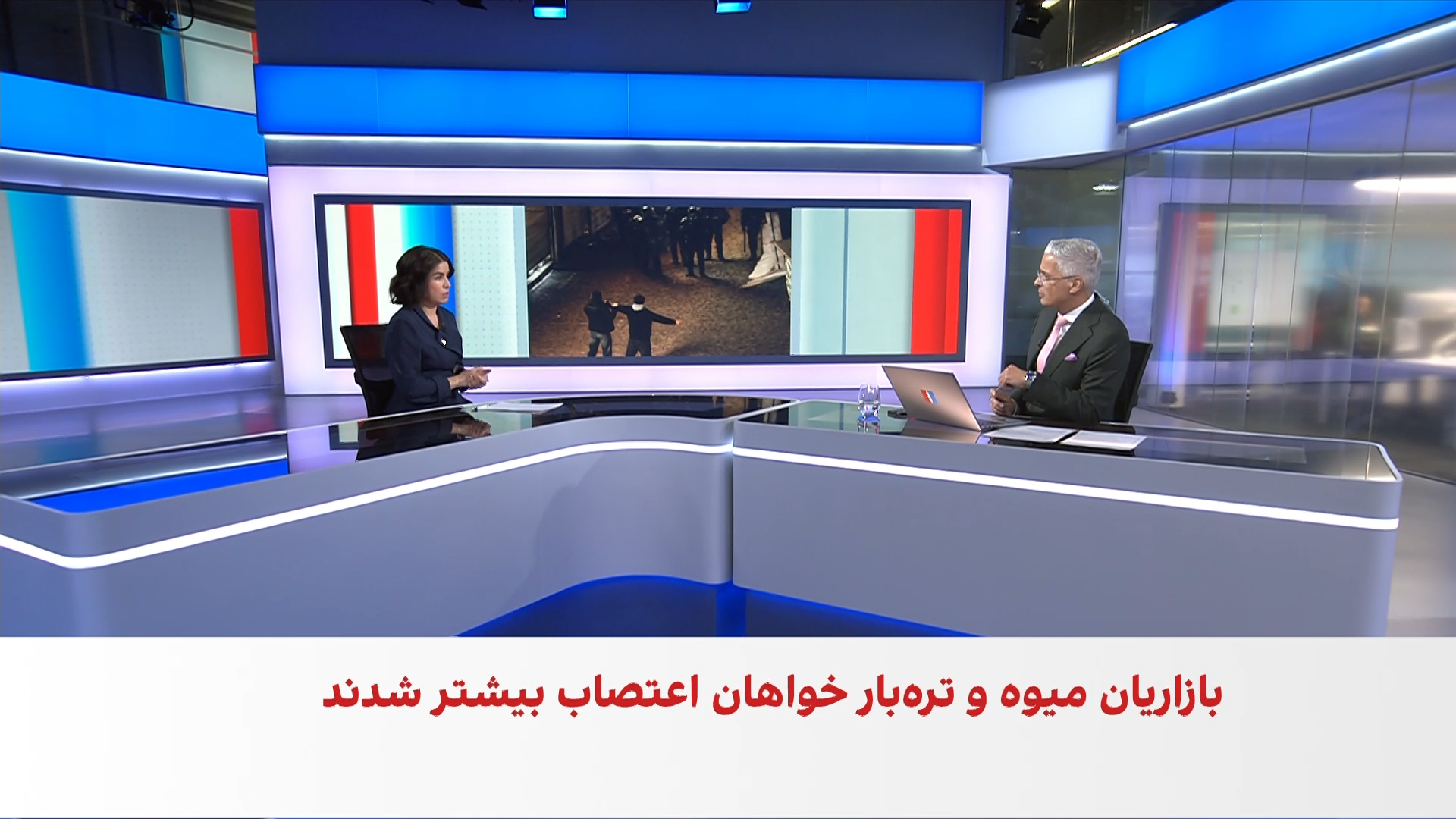 لیلا سعادتی: در این دور از اعتراضات، نیروهای حکومتی از مردم فرار می‌کنند