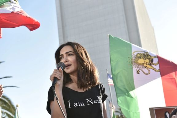 Iranian-born actress and political activist Nazanin Boniadi