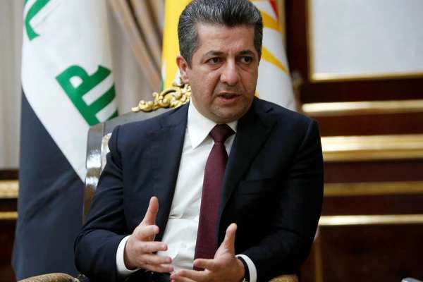 رئيس وزراء إقليم كردستان يصف الهجوم الإيراني بالمسيّرات بأنه "جبان وغير مقبول"