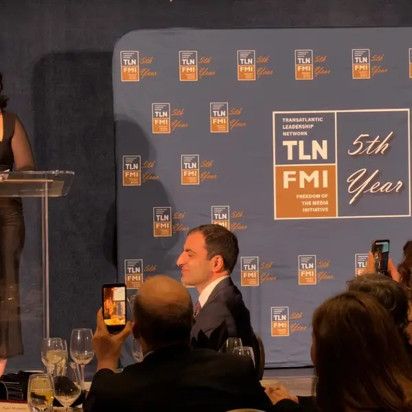 نگار مجتهدی و ایراناینترنشنال برنده جایزه شبکه رهبری ترنسآتلانتیک شدند