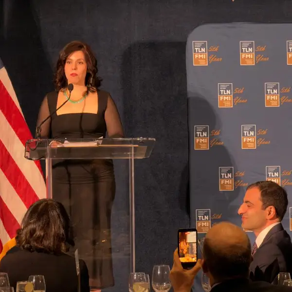 Negar Mojtahedi, Iran International awarded 2025 TLN media freedom award