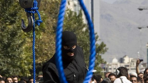 A public execution in Iran