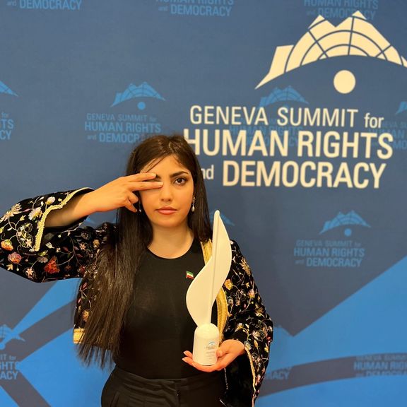 موضوع ایران در اجلاس ژنو برای حقوقبشر و دموکراسی؛ اهدای جایزه حقوق بشر به شیما بابایی