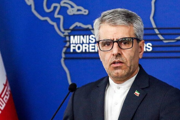 بقائي: الدعم لإيران غير كافٍ والمفاوضات مع أميركا توقفت بسبب هجوم إسرائيل