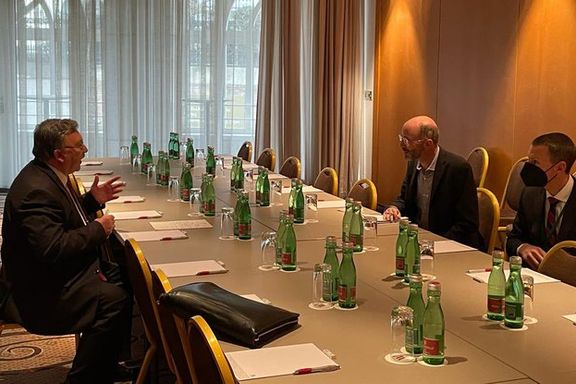 Ulyanov meeting with US envoy Rob Malley in Vienna, Dec. 29, 2022