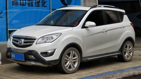 A 2014 Changan CS35 photographed in China (August 2018)