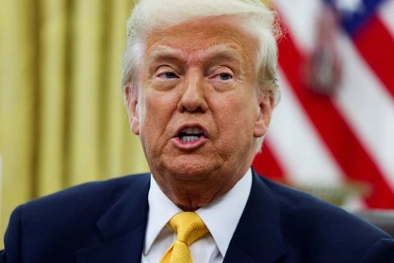 US President Donald Trump delivers remarks in the Oval Office of the White House in Washington, US, March 7, 2025.