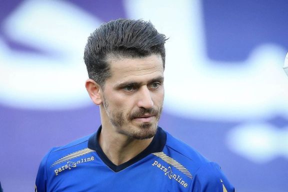 Voria Ghafouri the popular former captain of Iran's top football club