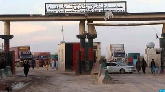 Islam Qala border crossing between Iran and Afghanistan