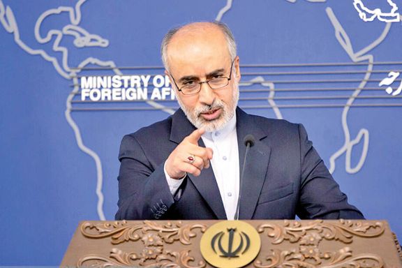 کنعانی، سخنگوی وزارت خارجه: سپاه نبود اعضای پارلمان اروپا در معرض تهدید تروریستها بودند