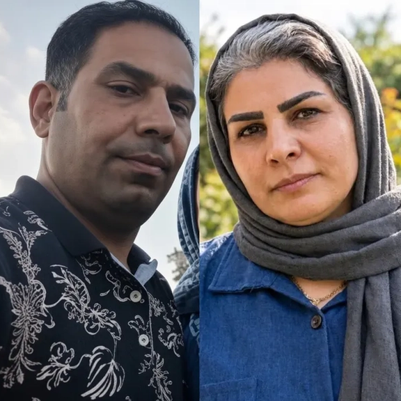 مهناز چاردولی و مهدی ناظر
