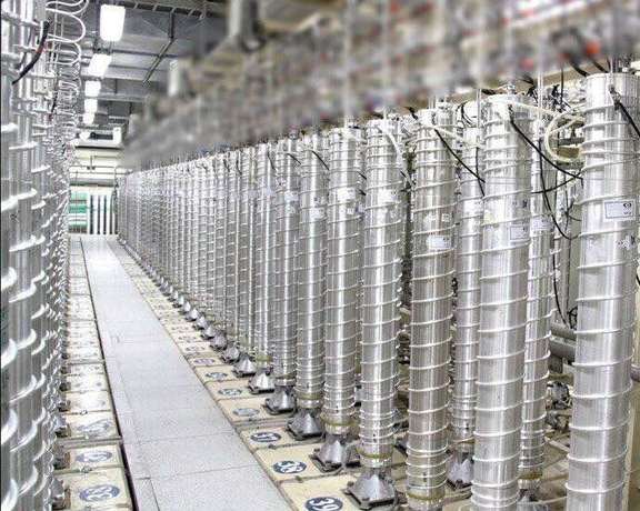 Uranium enrichment machines or centrifuges at Iran's Fordow facility