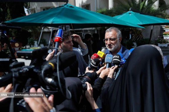 Tehran's Mayor Alireza Zakani