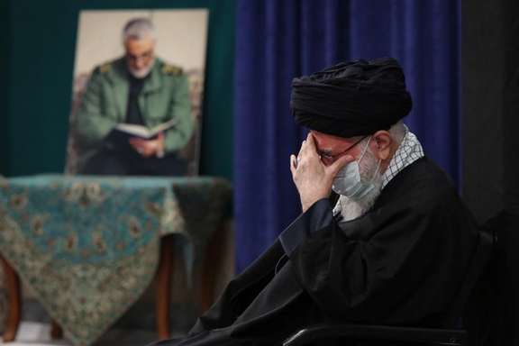 Iran's Supreme Leader Ali Khamenei in January 2021