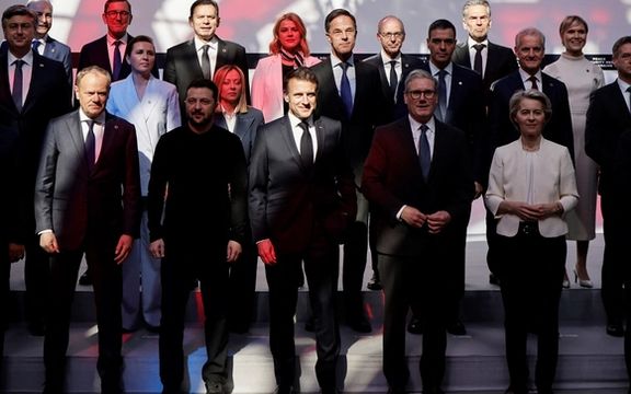 رایزنی سران اروپا و زلنسکی در پاریس درباره شیوه مواجه شدن با روسیه در مذاکرات صلح اوکراین