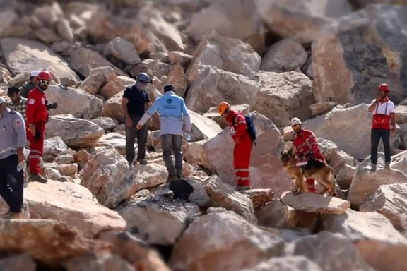 ریزش دوباره معدن شازند و صدور دستور تخلیه اضطراری محل