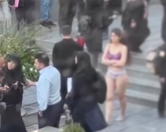 ماموران دختر دانشجوی معترض به حجاب اجباری را بازداشت و به بیمارستان روانی منتقل کردند