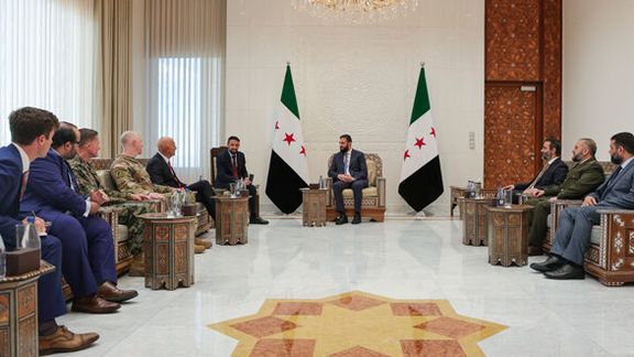 دیدار هشتم خرداد توماس باراک، نماینده ویژه ایالات متحده در امور سوریه با احمد الشرع، رییسجمهوری موقت سوریه