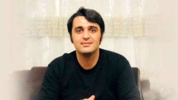 Iranian protester Javad Rouhi